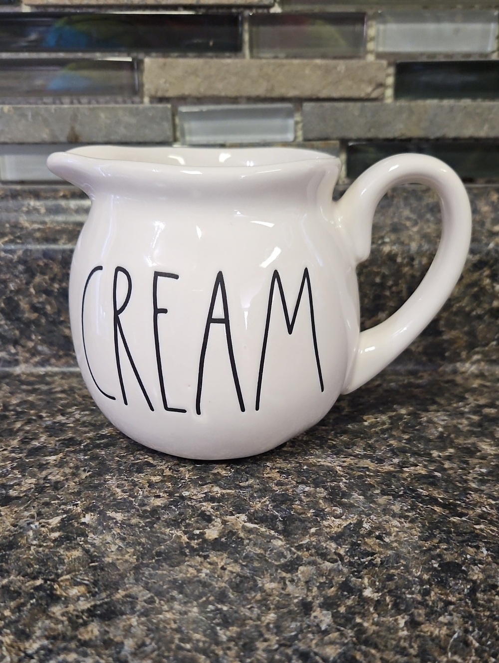 Rae Dunn Cream Pitcher